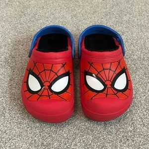 Spider-man Crocs - Children’s size 12/13